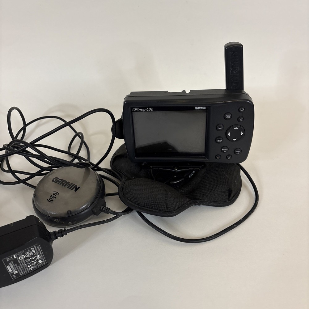 Garmin GPSmap 496 GPS With New Battery