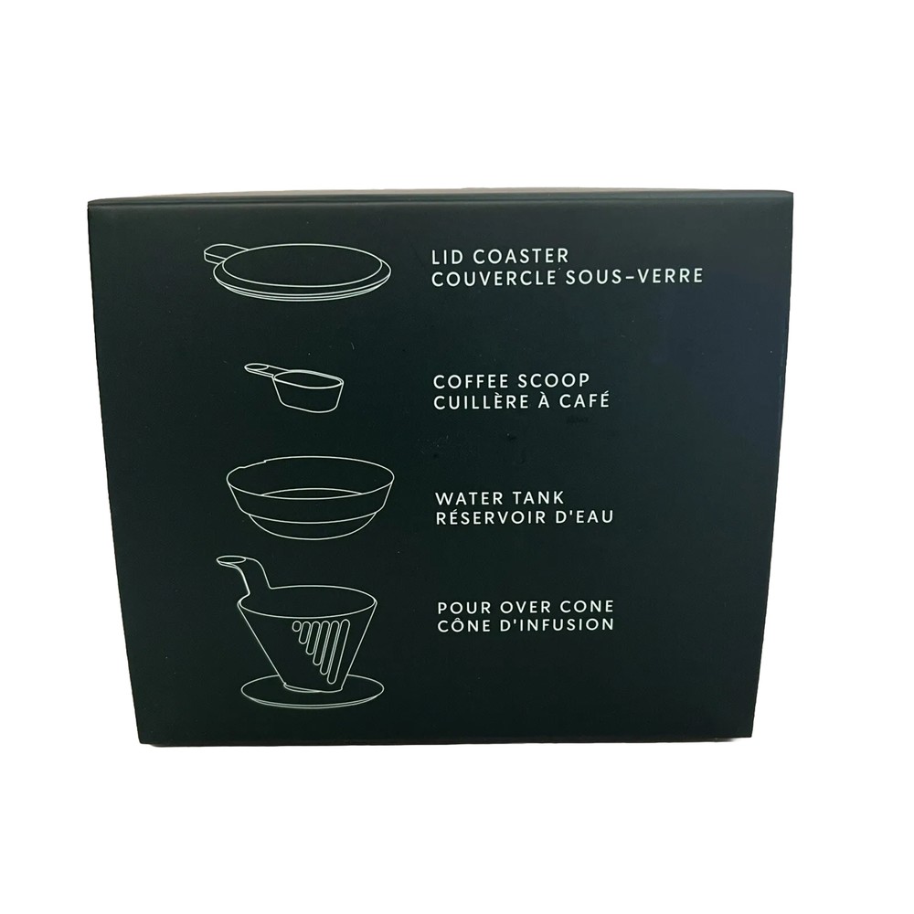 STARBUCKS Pour Over Drip Coffee Brewer Set, Black, New