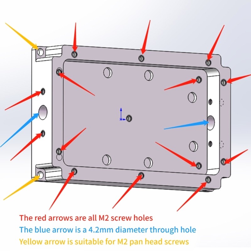 Multifunction Amplifier Shell Microwave Shielding Box for Heat Dissipation