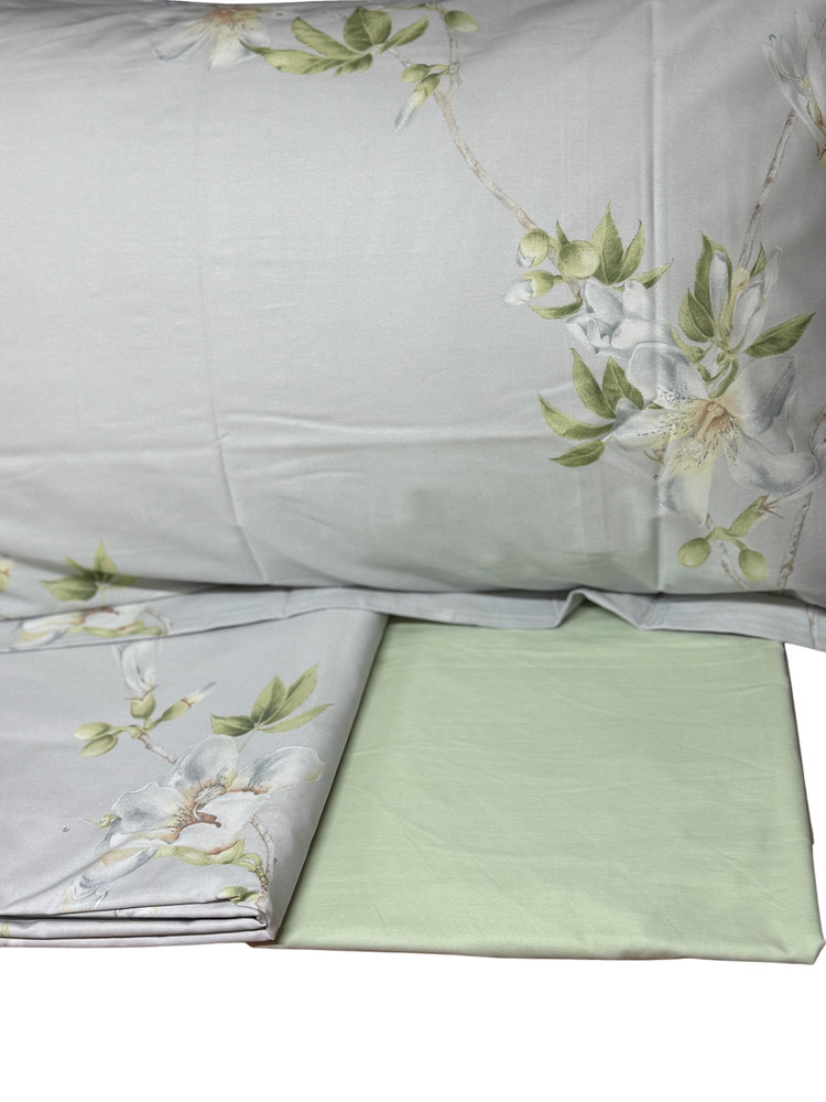 Mirabello Carrara complete double sheets double flounce art. Chorisia