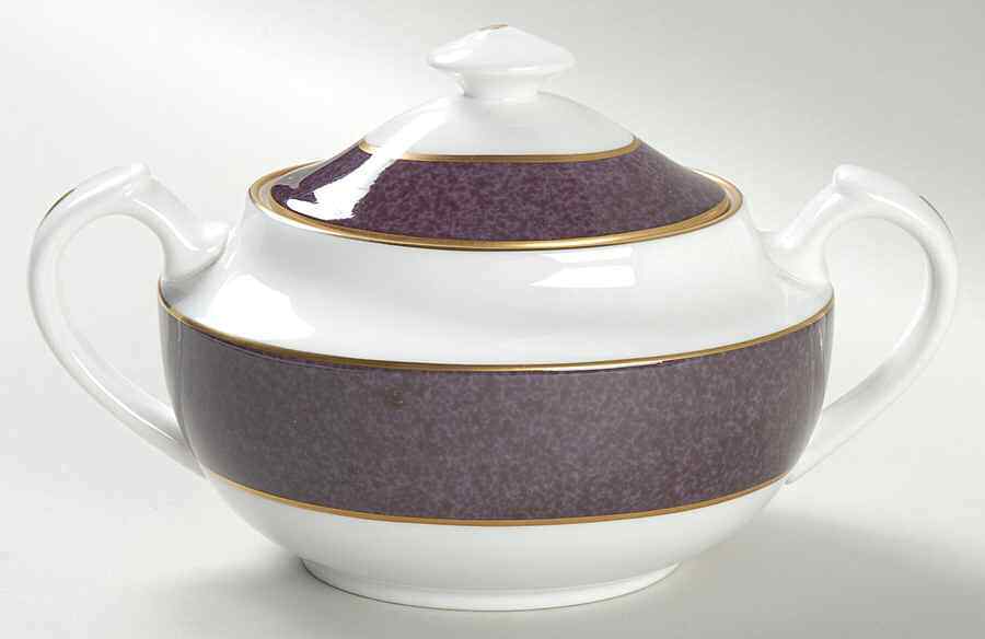 Spode Sutton Aubergine Sugar Bowl 686824