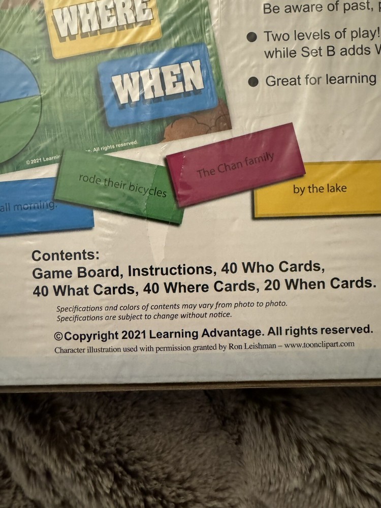 Learning Advantage Build-A-Sentence