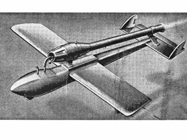 Control Line Jet Trainer 30" Wingspan RC Model Airplane Printed Plans &Templates