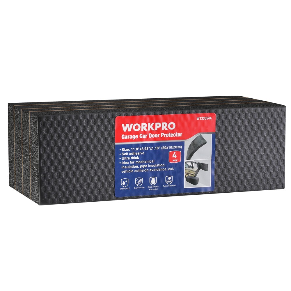 WORKPRO Garage Wall Protector 4 Pack Car Door Protector for Collision Protection