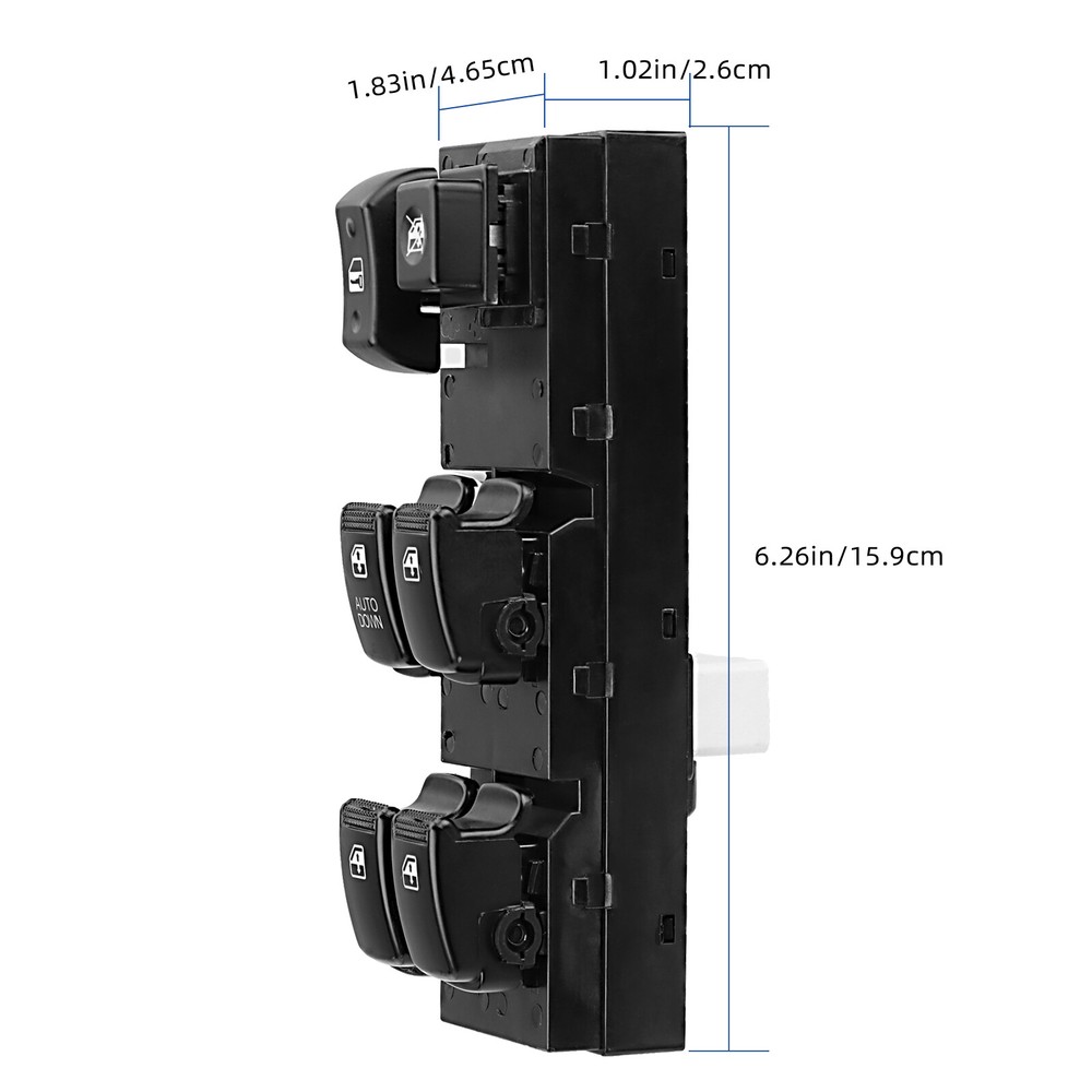 For 2005-2010 Hyundai Tucson Front Left Driver Side Master Power Window Switch