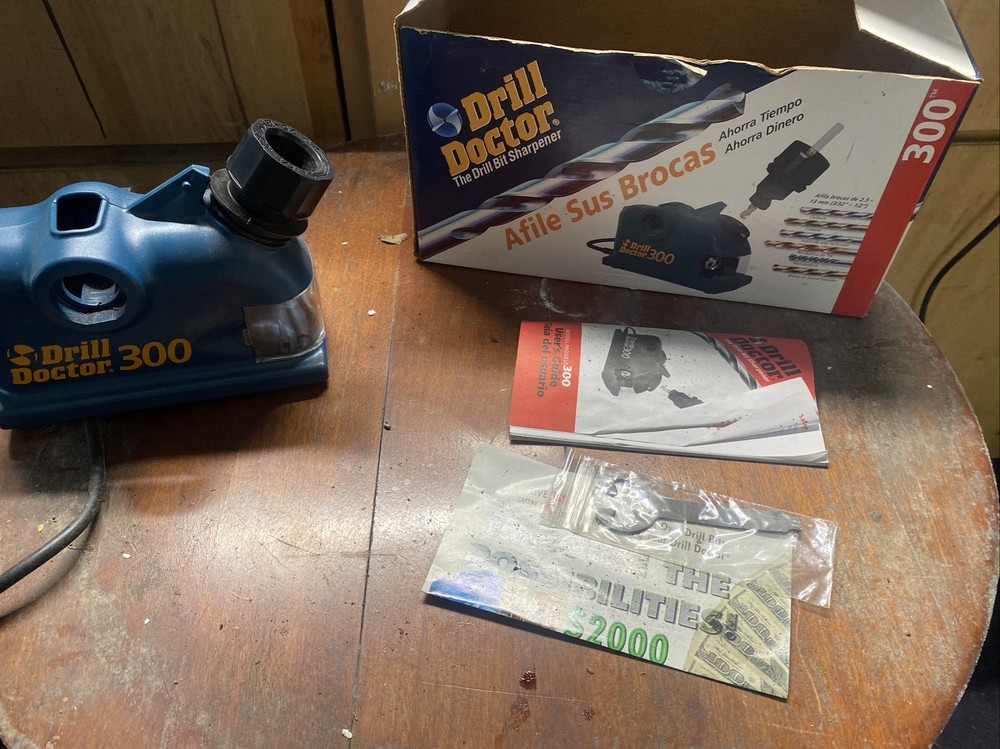 Drill Doctor Drill Bit Sharpener Model 300 Used Once