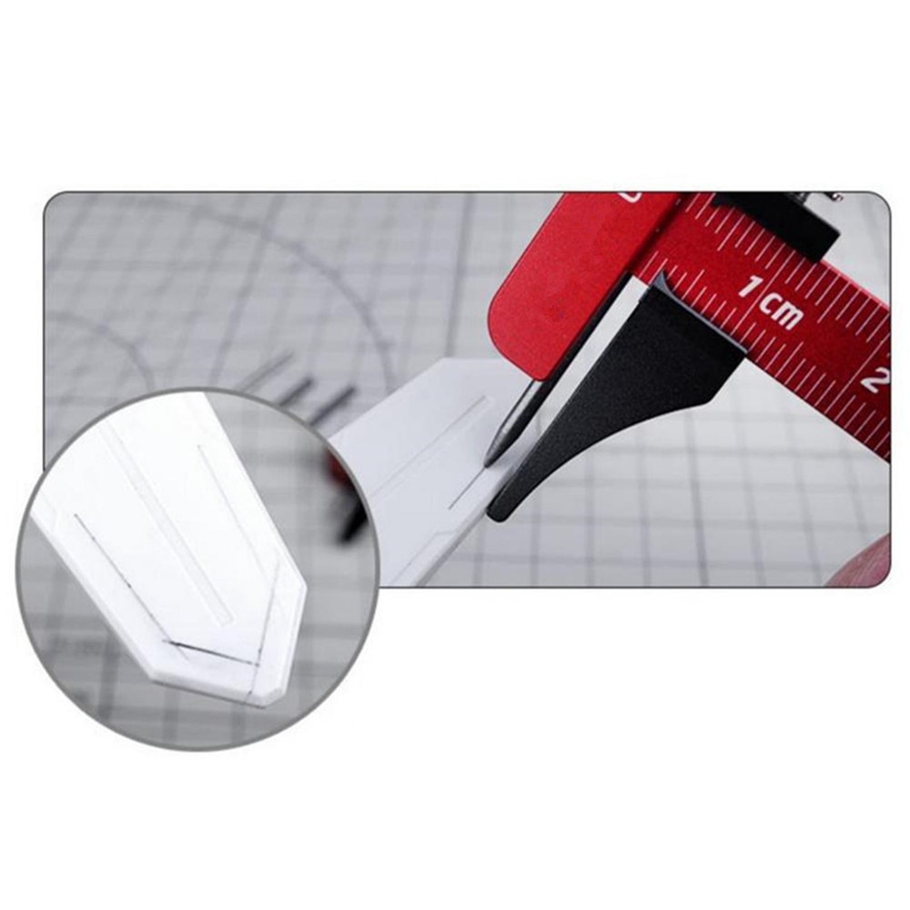 Equidistant Parallel Scriber Ruler Model Hobby Craft Tool For Gundam Building D