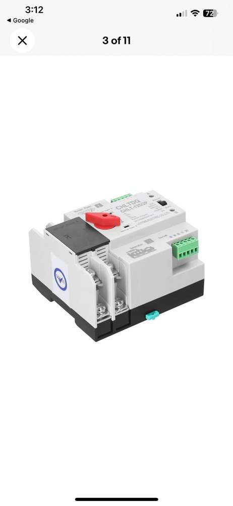 Compact Automatic Transfer Switch Electrical Selector Switches Dual O5O7