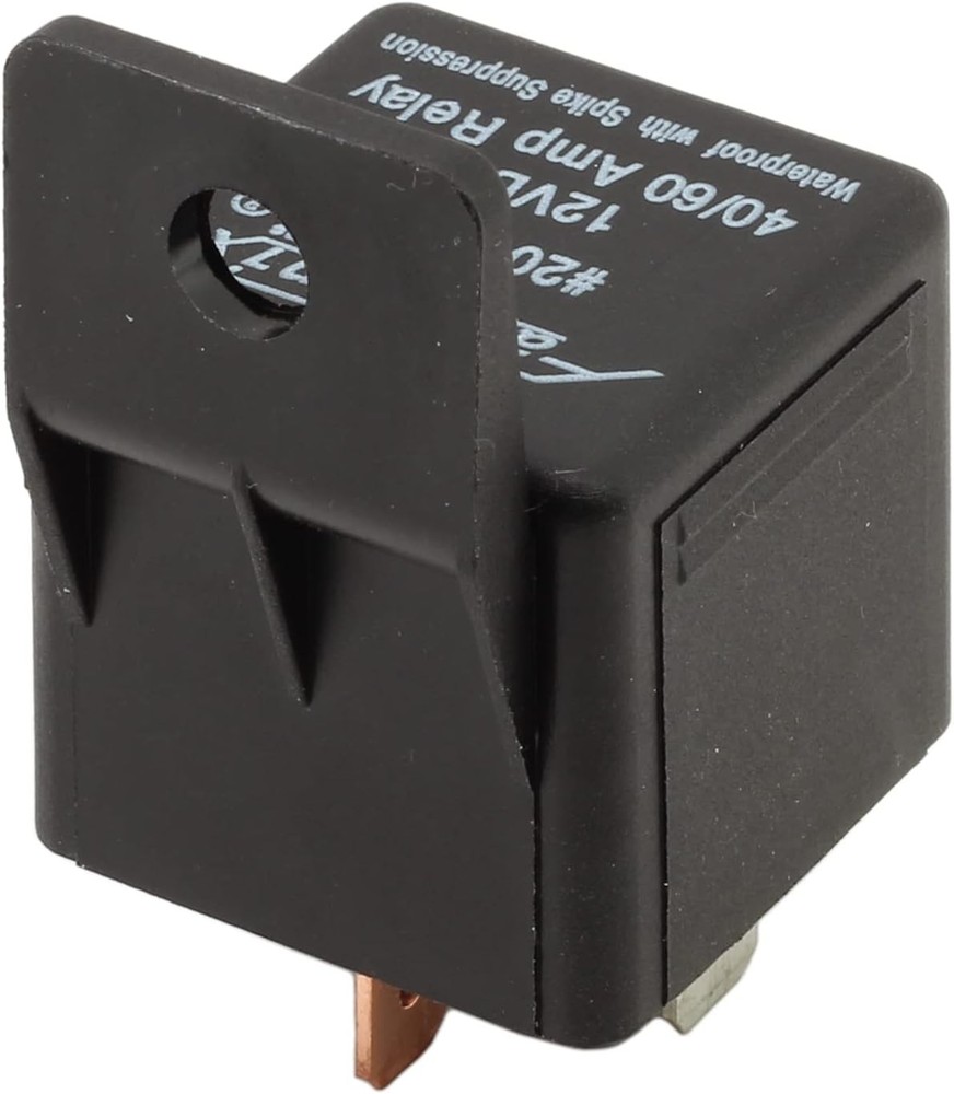 Fastronix High Current 40/60A Relay Panel with 4 and Socket