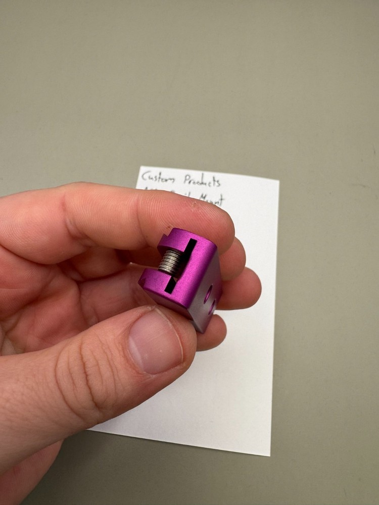 Custom Products ASA Rail Mount-Purple