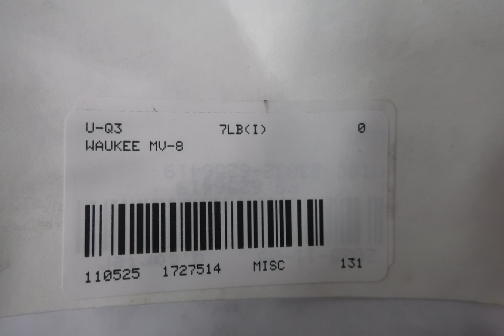 Waukee MV-8 Nitrogen Flow Meter 0-350cfm