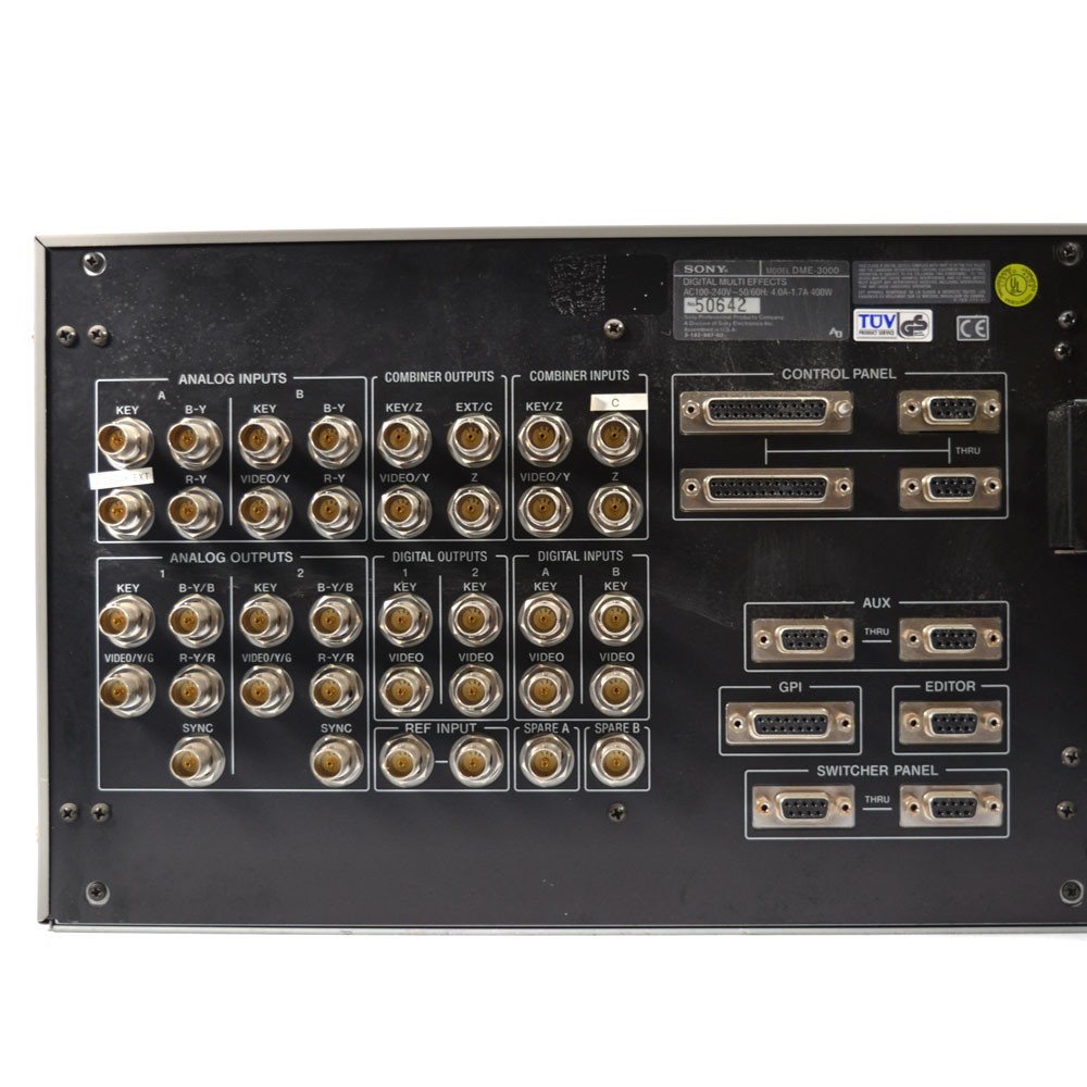 Sony DME-3000 Digital Multi-Effects System No Modules Powers On AS/IS