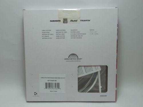 SRAM Ride-On professional brake cable system - coated Gore / White