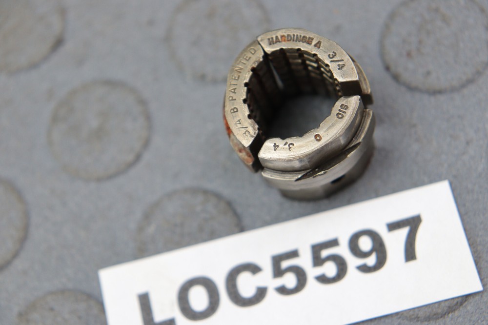 HARDINGE ( 3/4'' ) S-10 COLLET PADS SERRATED  LOC5597