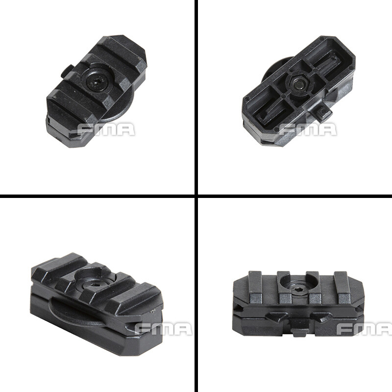 FMA Tactical ACR 360 Degree Rotating Rail Flashlight Mount Tactical Helmet Rail