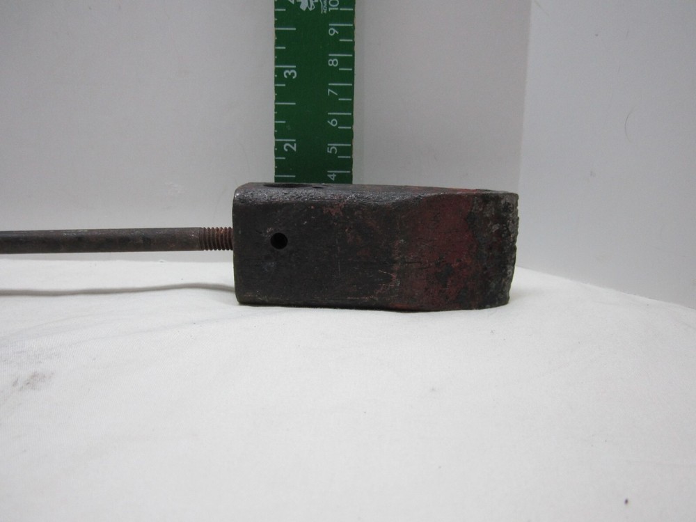 Vintage Soldering Iron Copper Head Wood Handle Blacksmith Tool