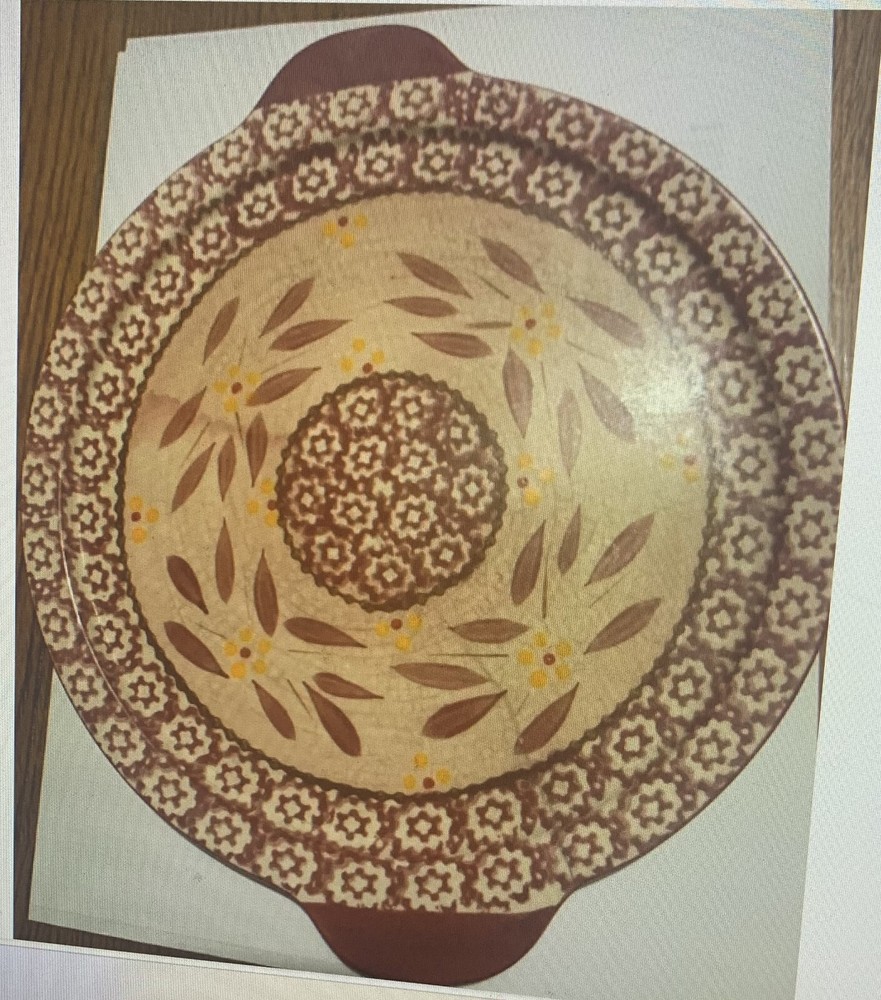 Temtations Plate 10" X 12"