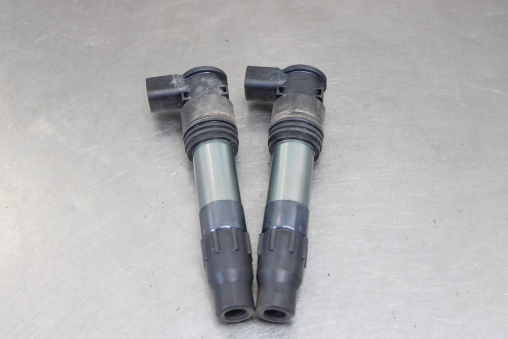 13-17 KAWASAKI NINJA 300 IGNITION COILS COIL SPARK PLUG CAPS
