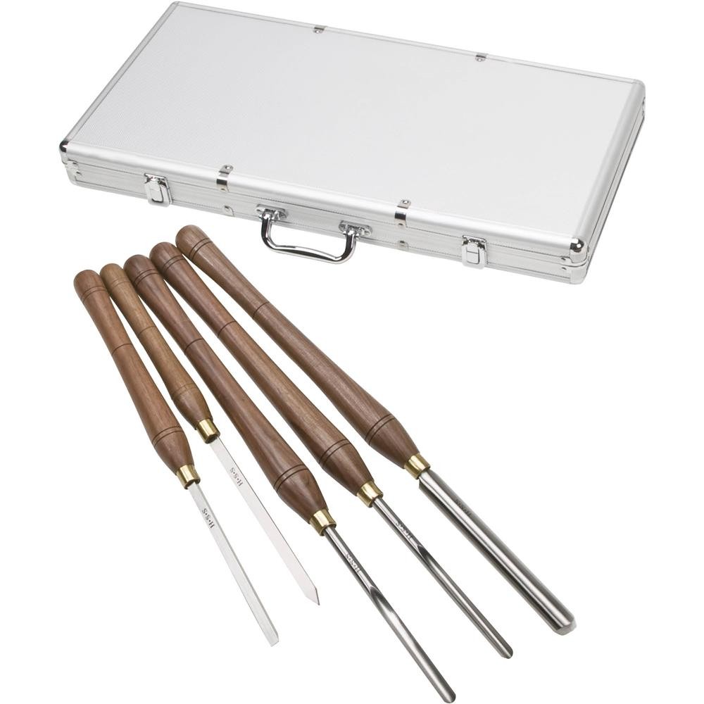 D3790 Deluxe Lathe Chisel Set, 5-Pc.