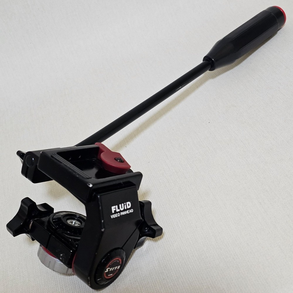Stitz Fluid Video Tripod Head With Pan Handle & Adjustment Knobs