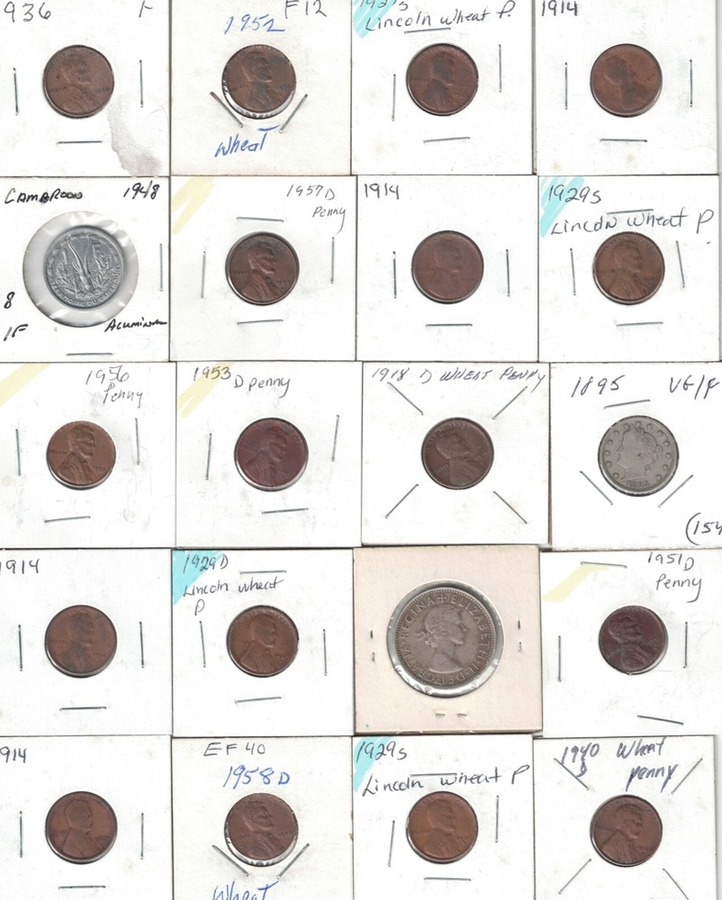 LOT OF WORLD COINS.