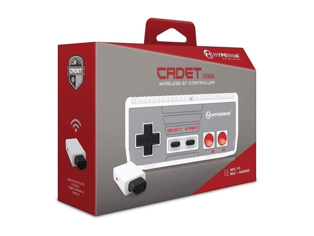 Hyperkin Cadet Premium BT Bluetooth Controller-NEW - PC/Mac/Android/Nintendo NES