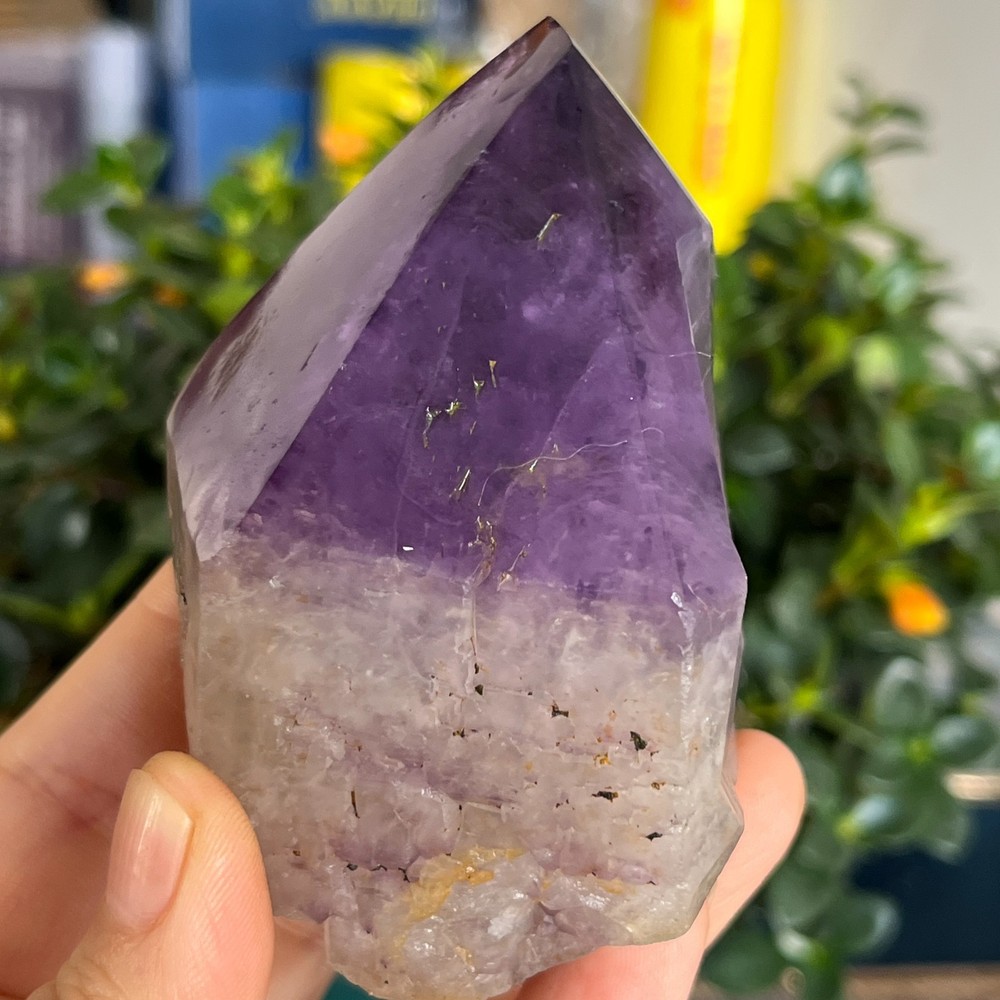 467g Natural Amethyst geode quartz clustercrystal specimen Healing