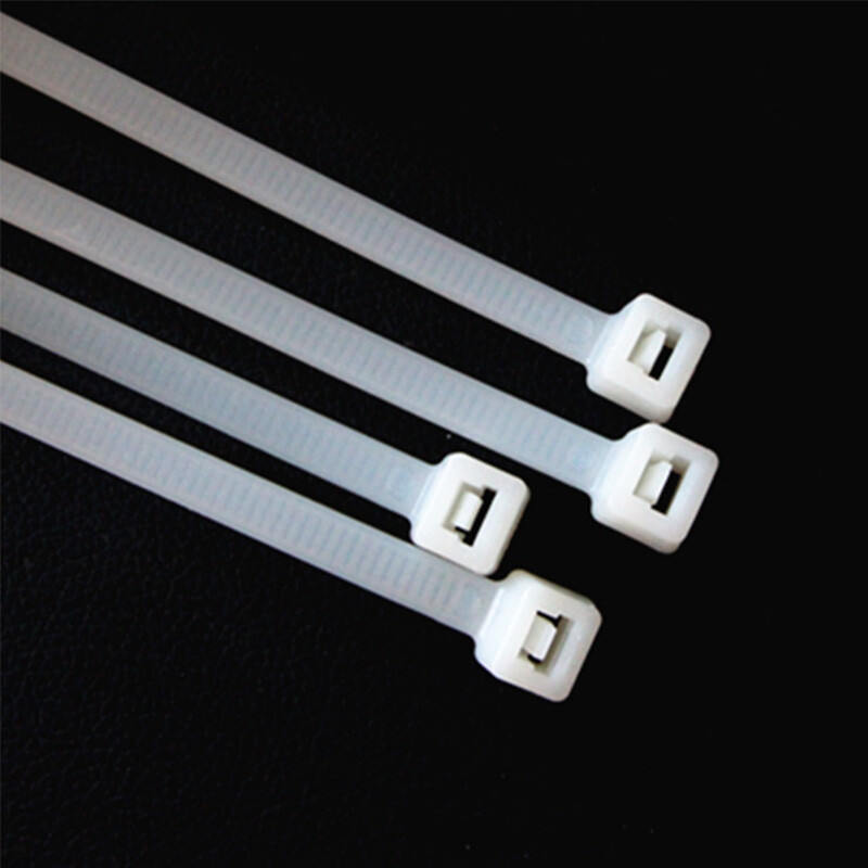 8.8mm Width Nylon Plastic Cable Ties Zip Tie Wraps Strong All Sizes White/Black