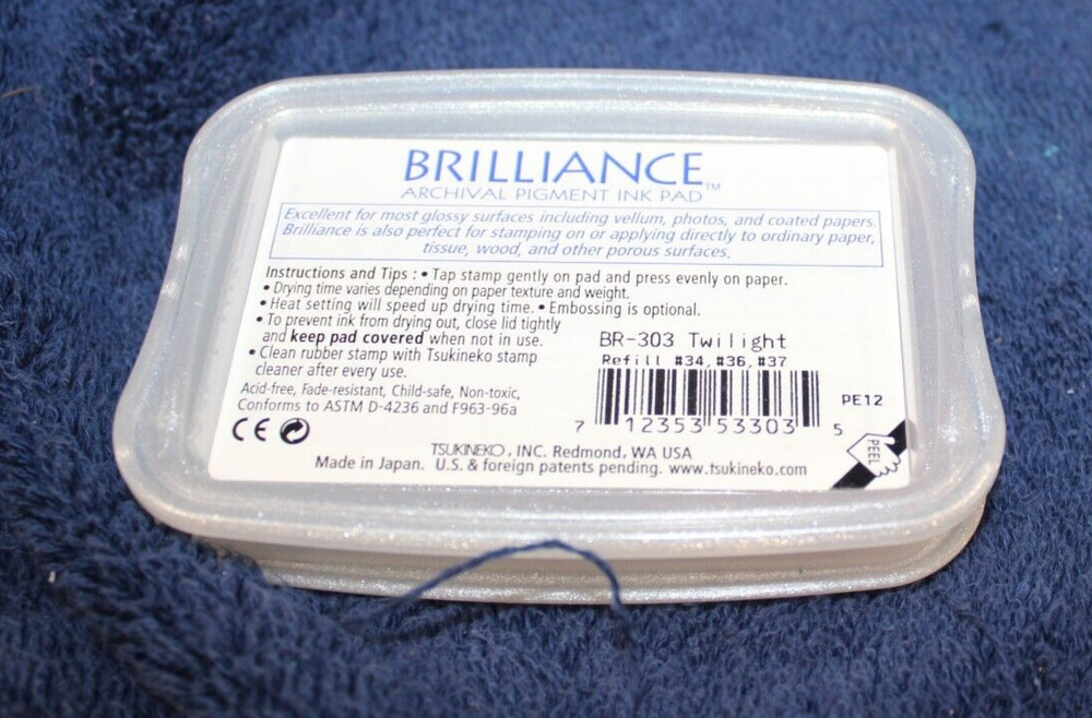 Brillance Archival Pigment Ink Pad - Twilight