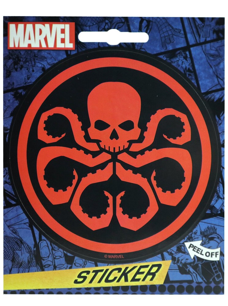 Marvel Comics Hydra Logo Vinyl Sticker New