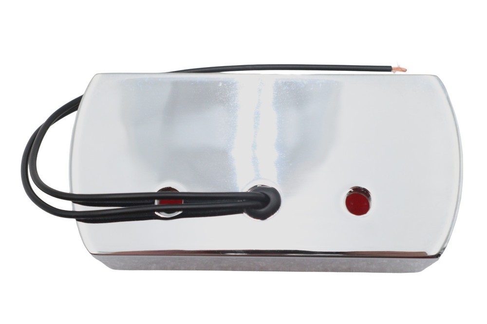 Chrome Die Cast Box Style Tail Lamp for Harley-Davidson
