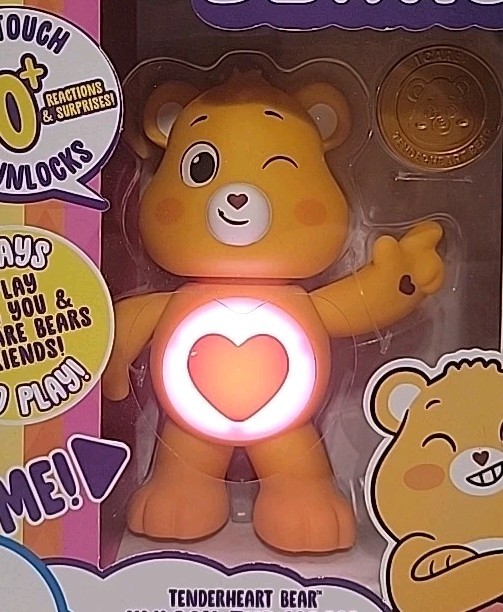 Care Bears Tenderheart Bear, Unlock The Magic Interactive Figure