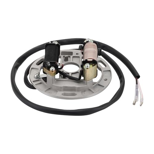 Stator Coil Motorcycle Ignition Magneto Stator Plate Replacement for LT80 LT