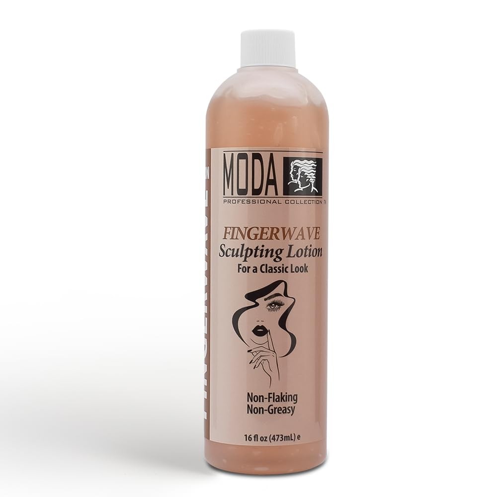 MODA FINGERWAVE SCULPTING LOTION 16OZ