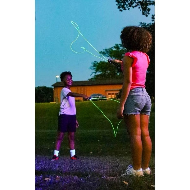 String Magic Interactive LED String Light Toy Gray