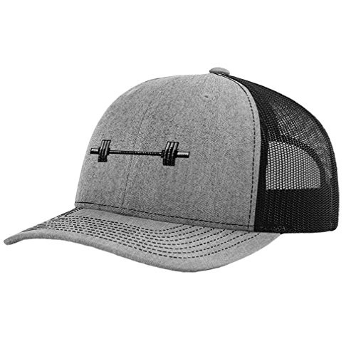 mens Visor One Size Heather Gray/Black