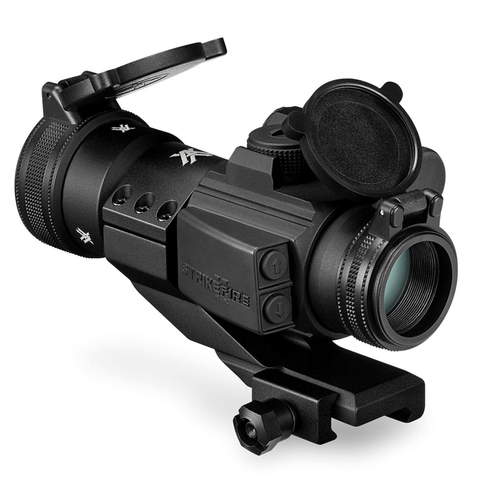 Vortex Optics Strikefire II 4 MOA Red Dot Sight and Vortex Free Hat Black Bundle