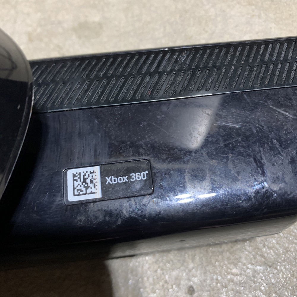 Microsoft Xbox 360 Kinect Sensor Bar Black Gaming 1414