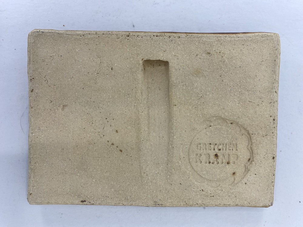 Wolfmother Stoneware Art Tile By Gretchen Kramp