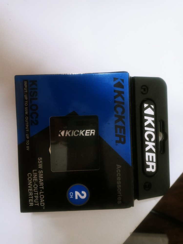 KICKER KISLOC2 55W 2-Channel Smart-Load Line Output Converter