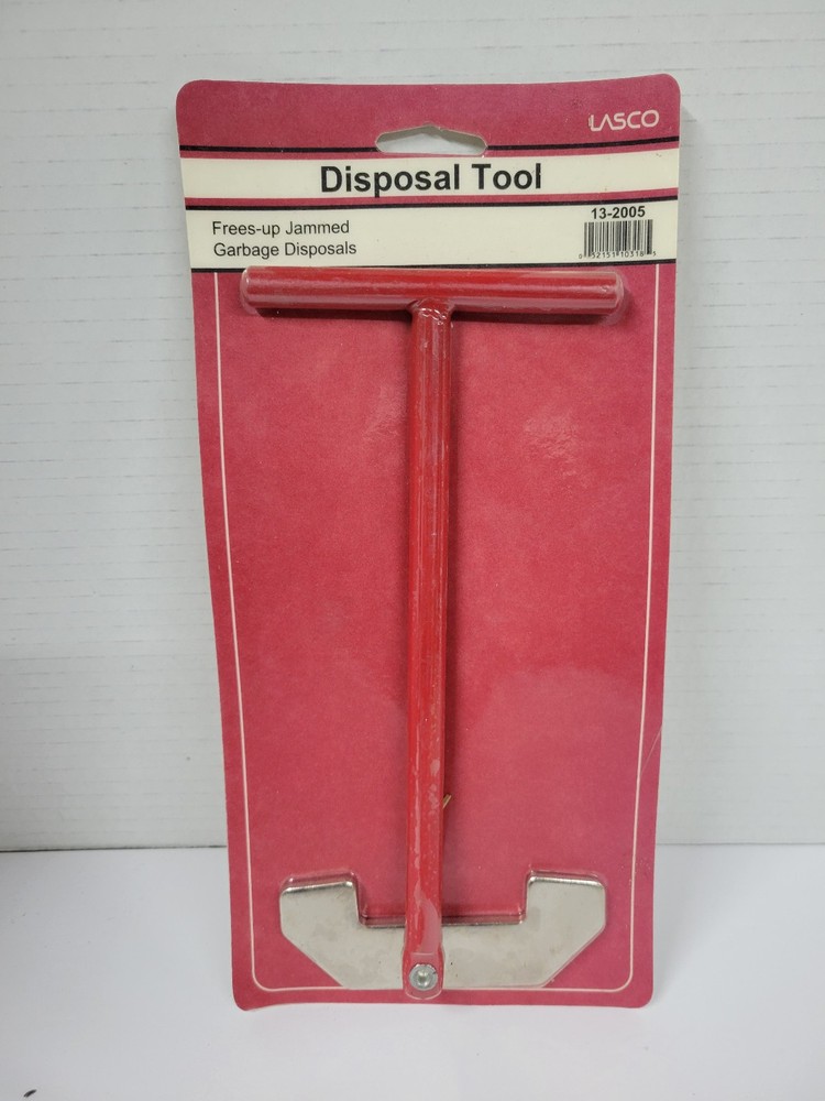 Lasco 13-2005 Tee Handle Garbage Disposal Tool - Quantity 1