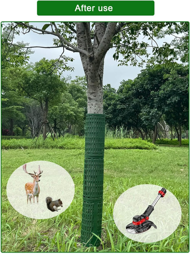 Tree Trunk Protectors Tree Bark Protectors - 4Pcs Small Tree Trunk Protector Gua