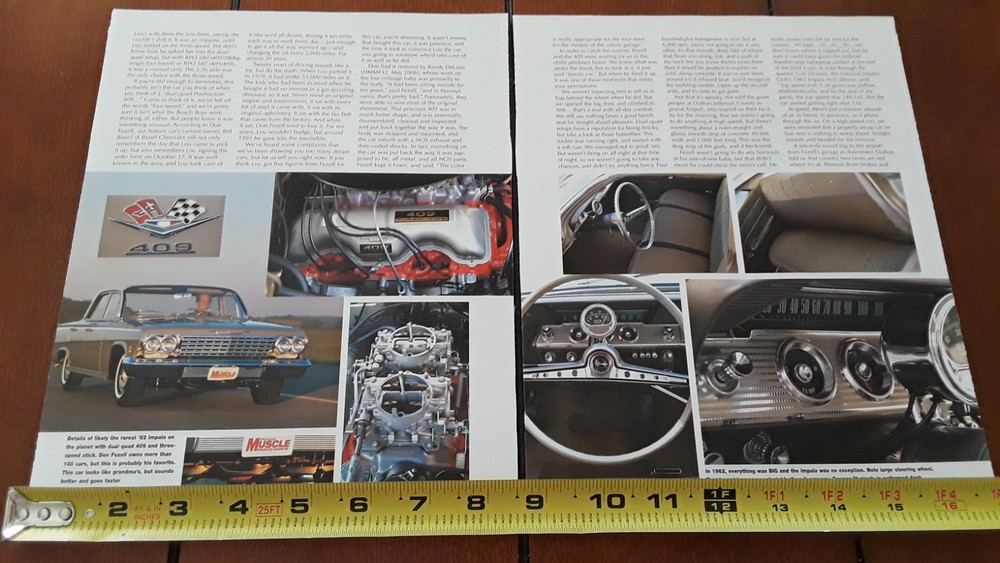 1962 CHEVROLET IMPALA ORIGINAL 2006 ARTICLE