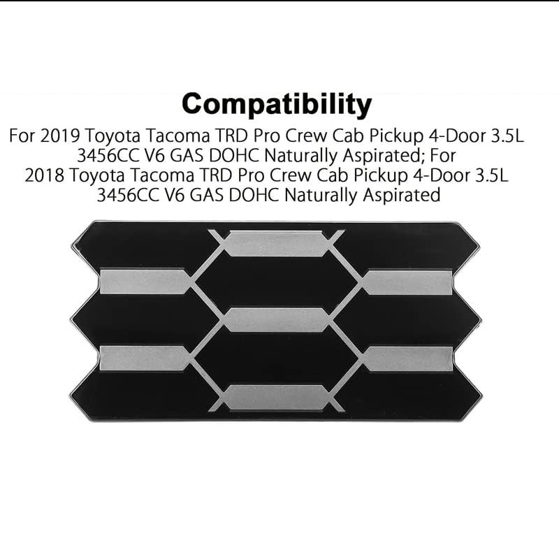 Front Grille Garnish Sensor Cover Replacement for 2018 2019 2020 2021 2022 T