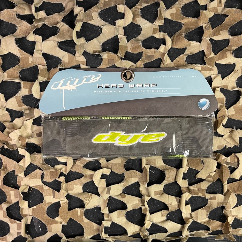 NEW 2014 Dye Head Wrap - Bomber Grey/Lime