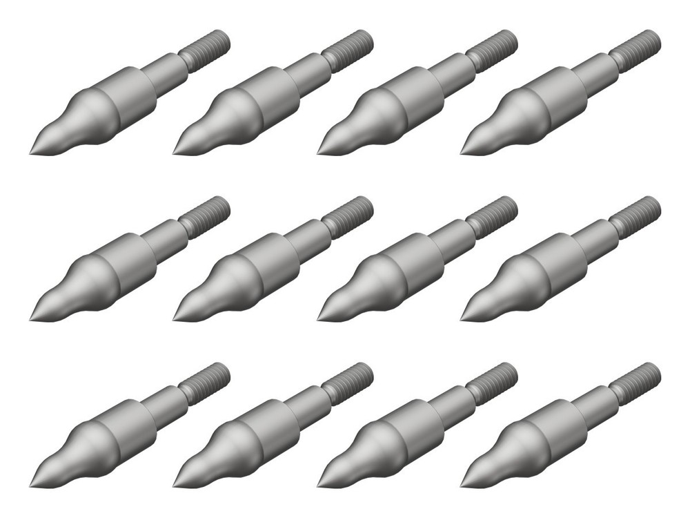 Gold Tip EZ Pull Point .204 Series, 125gr, 12 Pack