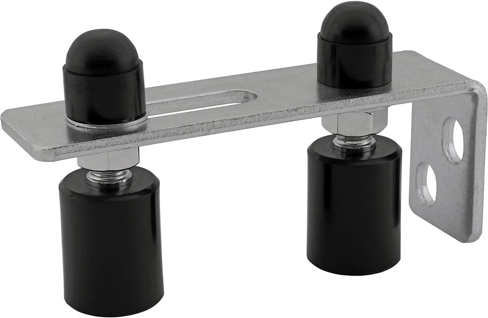 Compact Sliding Gate Guide with Weather-Resistant Bracket - No Assembly Needed