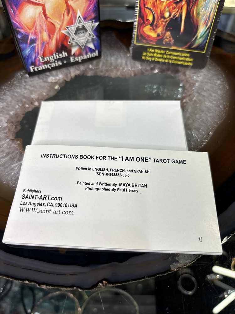 I Am One Tarot Deck 78 cards By Maya Britan - SEALED DECK