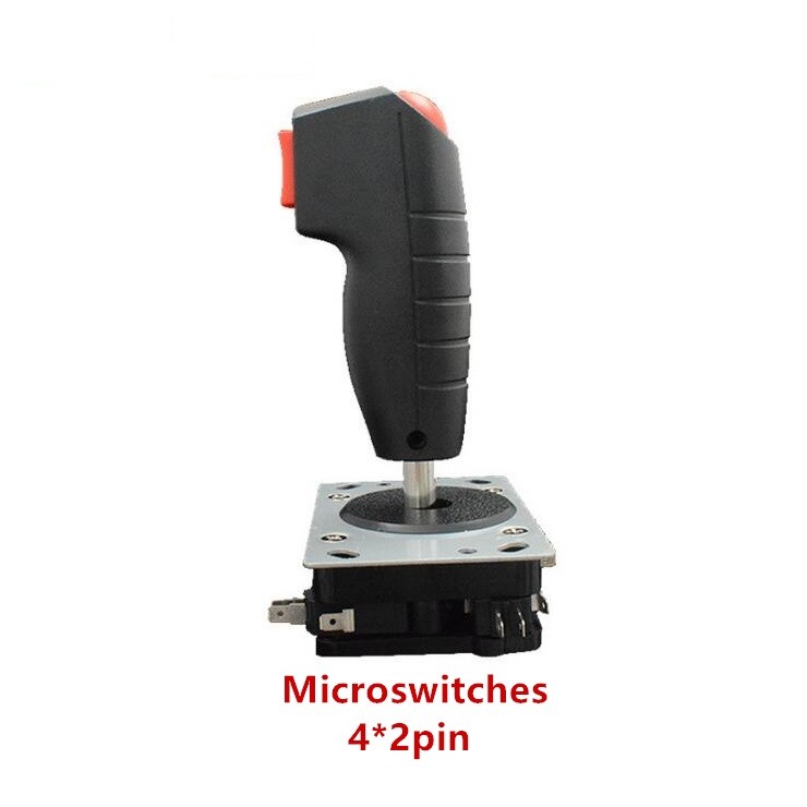 Arcade Game Cabinet Flight Joystick Trigger w/ 2-Pin Microswitch NO Vibration