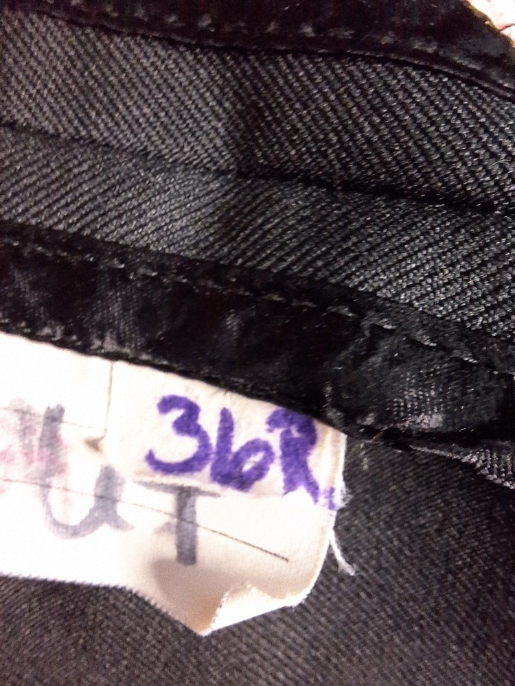 Black Cropped Marching Band Jacket Size 36 Regular - Authentic